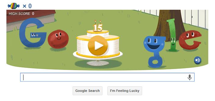 Googles 15th Birthday Googles 15th Birthday Happy Birthday Google