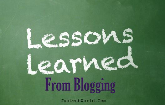 Lessons Learnt from Blogging