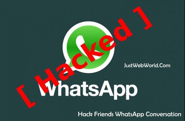 Hack Friends WhatsApp Conversation - WhatsApp Tips and Tricks