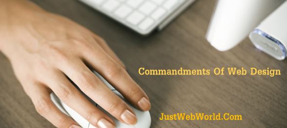 Commandments Of Web Design