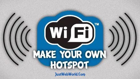 How to create wifi hotspot In Windows
