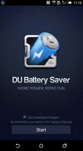 DU Battery Saver Android Mobile App
