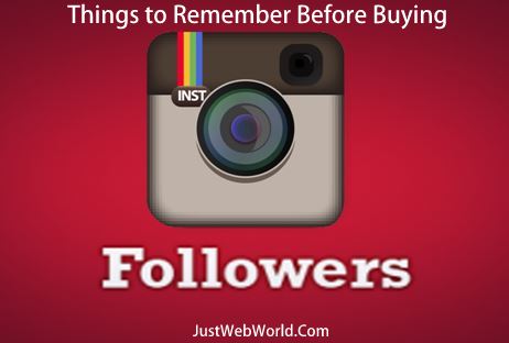 Things before buying Instagram Followers