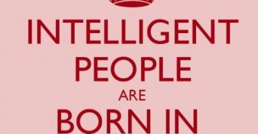 Intelligent people are born in october