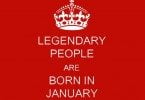 People Born In January