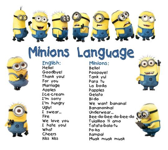 The Minions Language