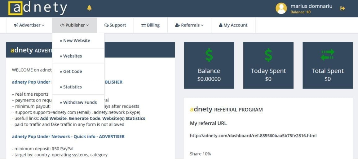 adnety publisher