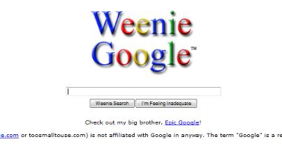 Weenie Google trick
