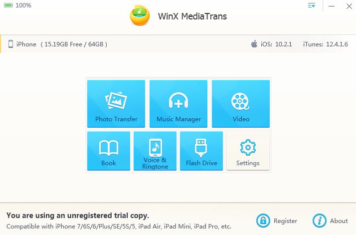Fast iOS Transfer & Flexible iPhone Files Manager