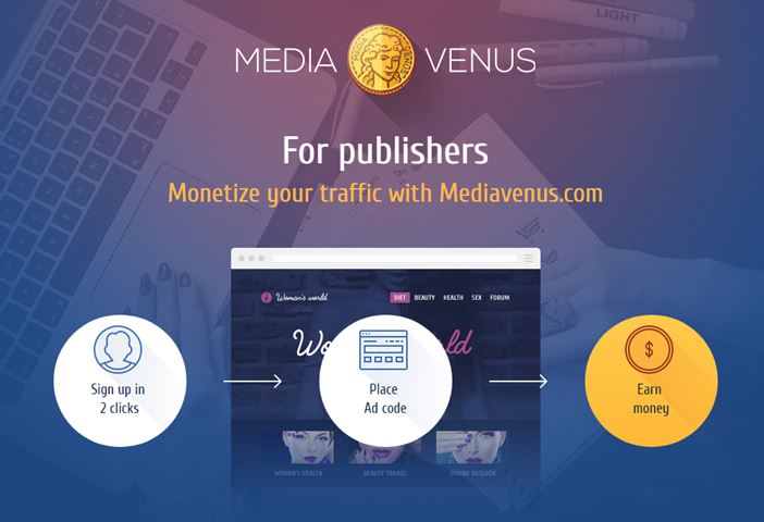 MediaVenus for Web Publishers