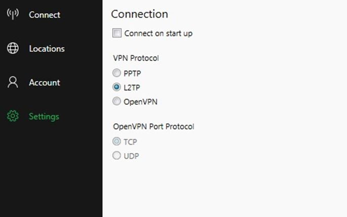 BulletVPN Secure Connection Protocols