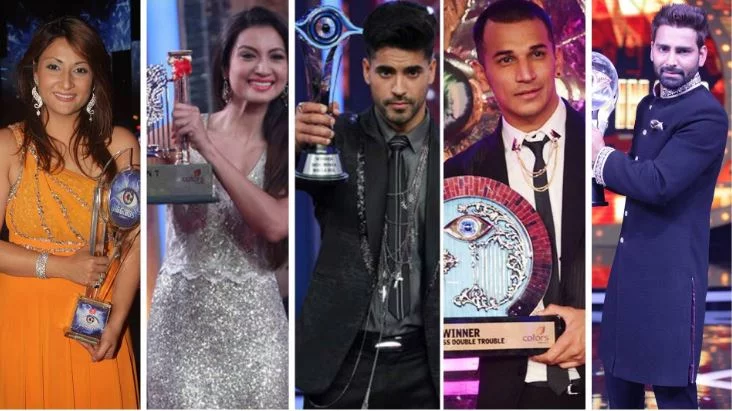 Bigg Boss Winners List of all Seasons