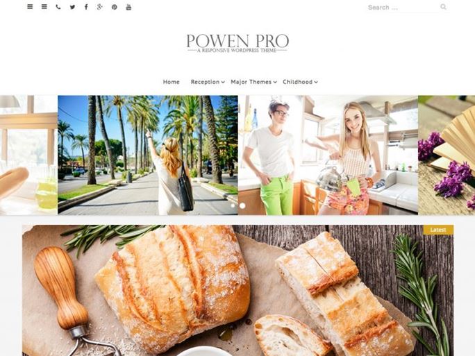 Powen Lite WordPress Theme