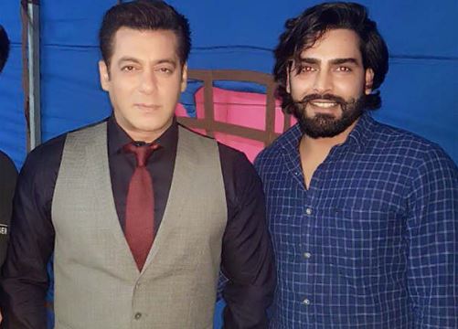 Manveer Gurjar With Salman Khan