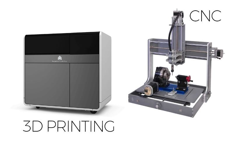 3D Printing vs CNC: Explained