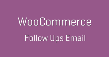 Woocommerce Follow Up Emails