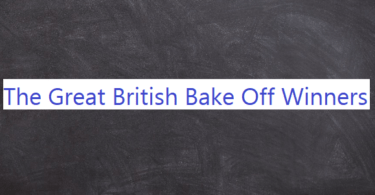 The Great British Bake Off Winners List