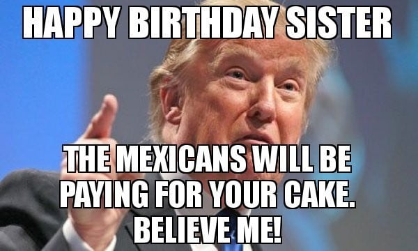 Happy Birthday Sister Meme