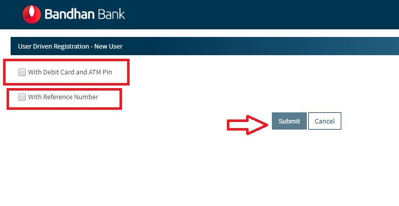 Bandhan Bank Net Banking New User