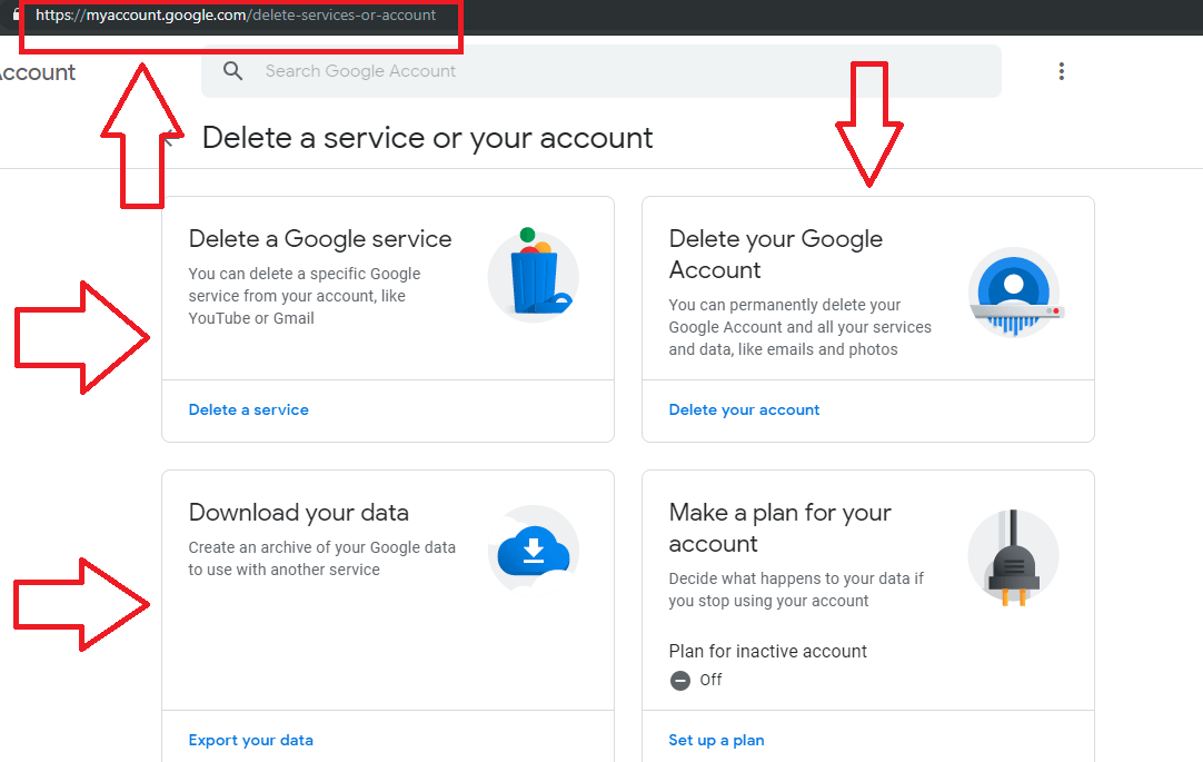 Delete Your Gmail Account and Save Your Data