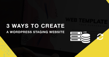 Create A Wordpress Staging Website