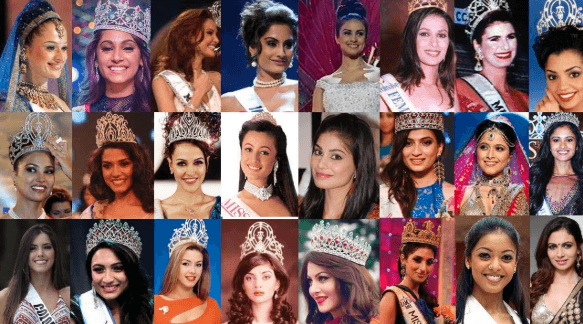 Miss India Winners List