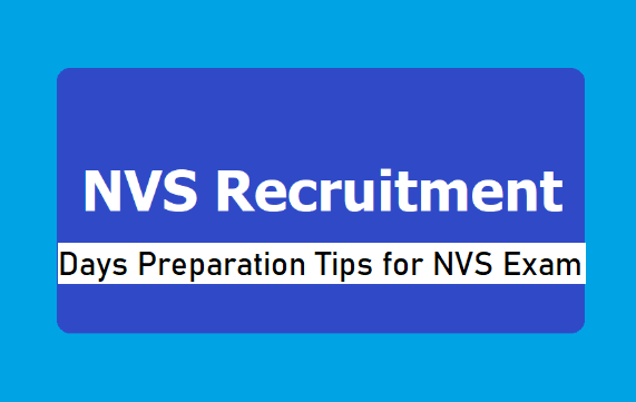 Important Tips to Qualify NVS Exam
