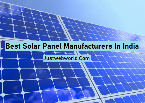Solar Panel Manufacturers In India