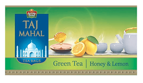 Taj Mahal Honey Lemon Green Tea