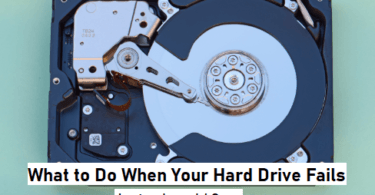 What to do when external hard drive fails