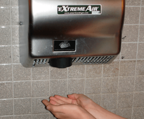 Hand drying facilities