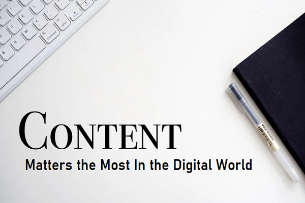 Importance of Content in the Digital World