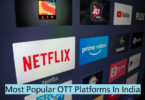 Most Popular OTT Platforms in India