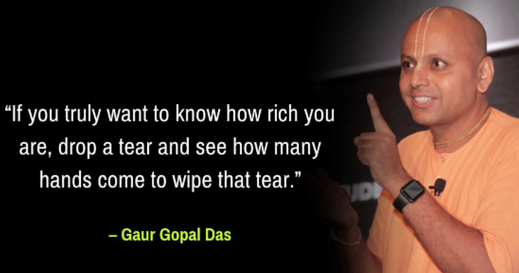 Gaur Gopal Das - Indian motivational speaker