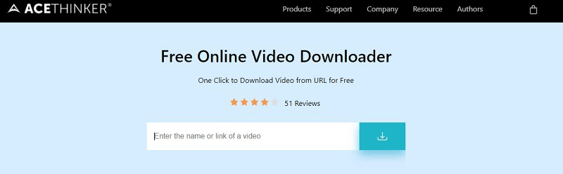 AceThinker Free Online Video Downloader
