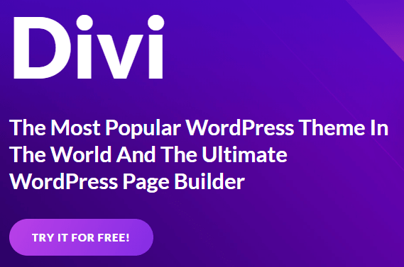 Divi - The Ultimate WordPress Theme
