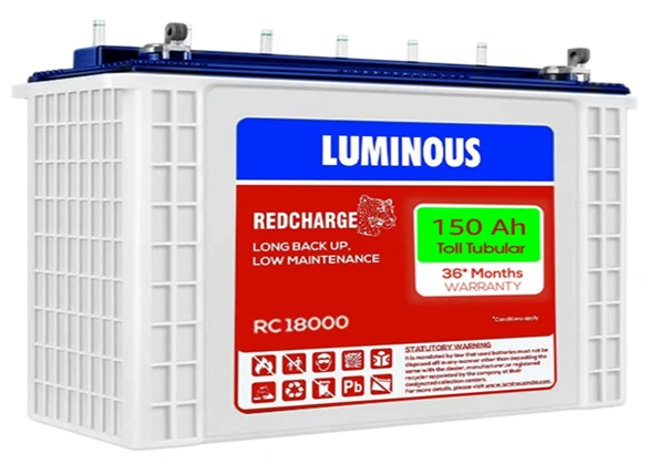 Luminous Red Charge RC 18000ST 150 Ah