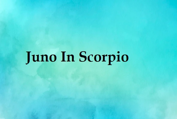 Juno In Scorpio