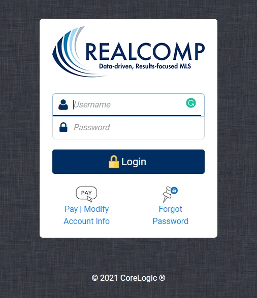 Realcomp Online Login