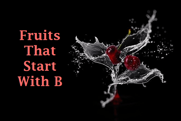 Fruits That Start With B