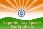 Speech on Republic Day for Students