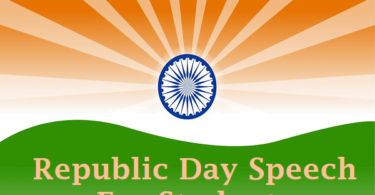 Speech on Republic Day for Students